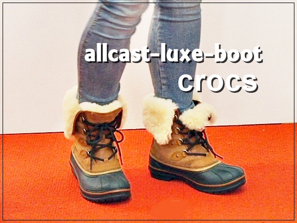 crocs-allcast-luxe-boot　クロックス　レディース　ブーツ