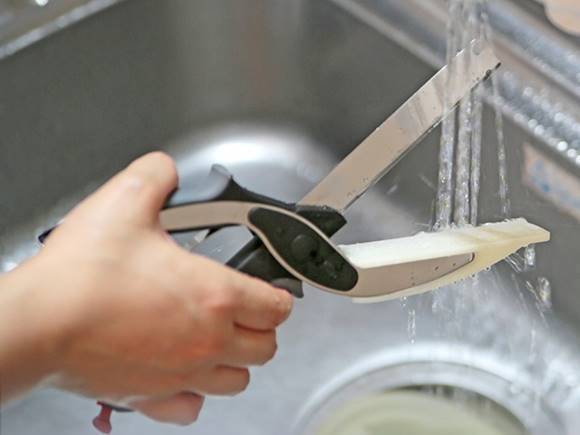 クレバーカッター　洗う