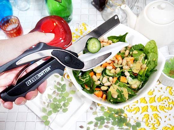 クレバーカッター　口コミ　ダイレクトテレショップ　キッチンハサミ