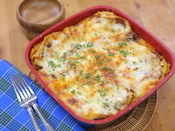 ダイヤモンドエディション ラザニア オーブン調理