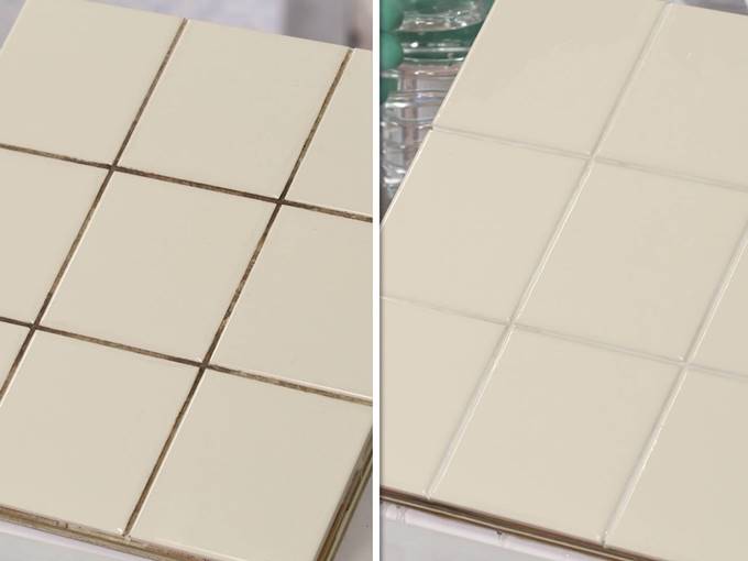 スライムパンチ タイル目地汚れカビ取り掃除