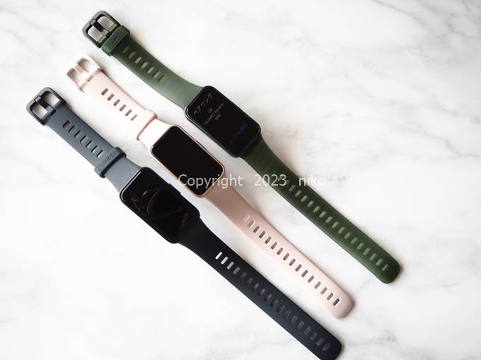HUAWEI Band 8　全種類　黒　緑　ピンク