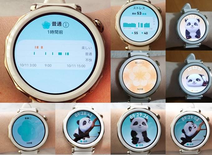 HUAWEI WATCH GT 5 Pro　パンダ　情緒