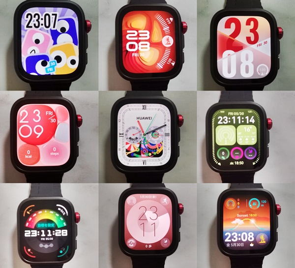 スマートウォッチ　おすすめ　HUAWEI WATCH FIT 4 Pro　文字盤